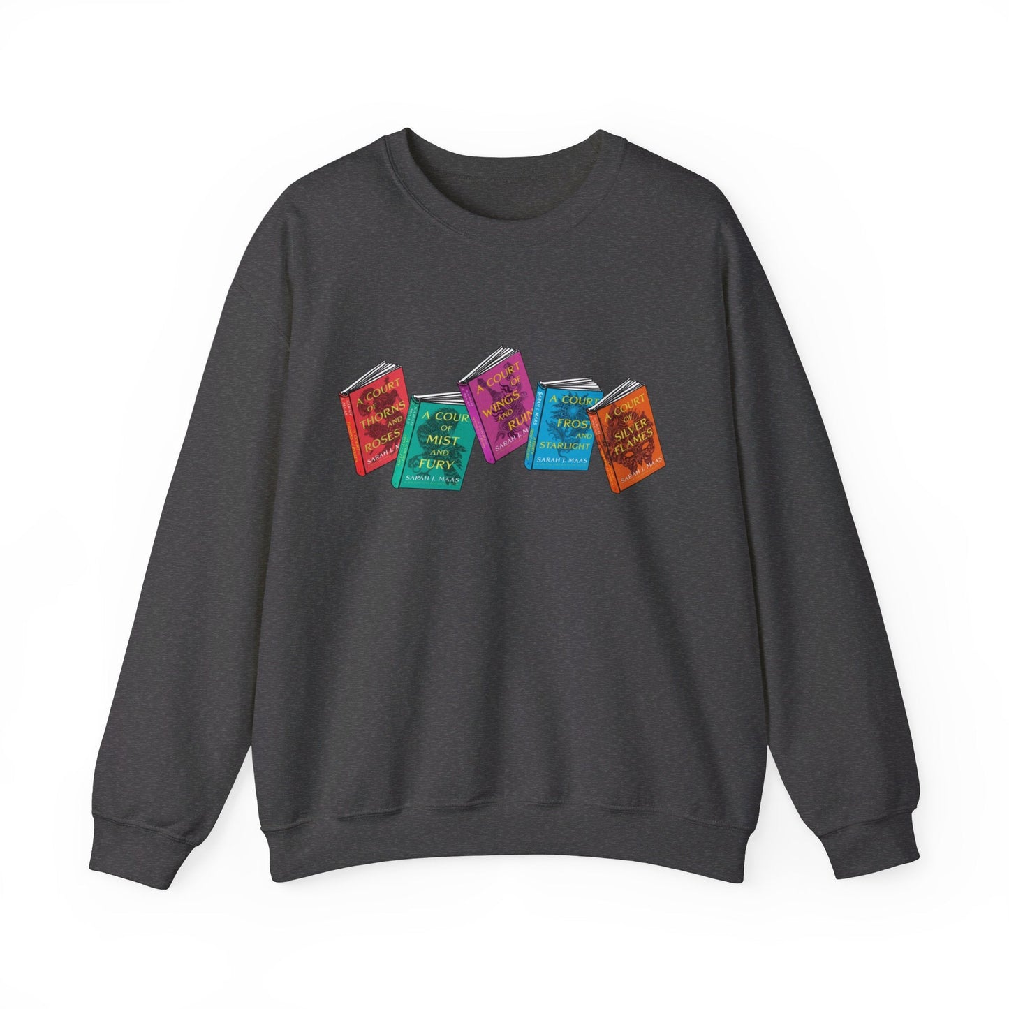 ACOTAR Series Books Crewneck Sweatshirt - Awfullynerdy.co