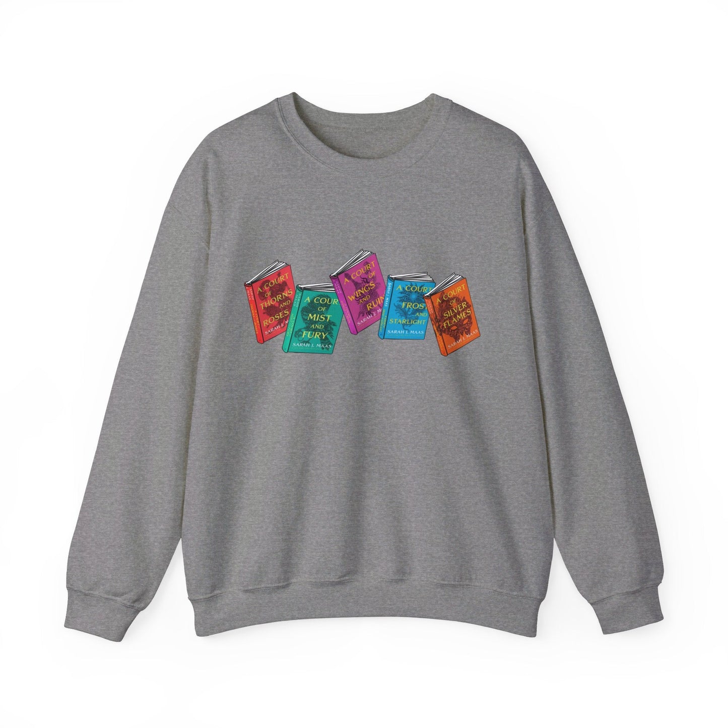 ACOTAR Series Books Crewneck Sweatshirt - Awfullynerdy.co