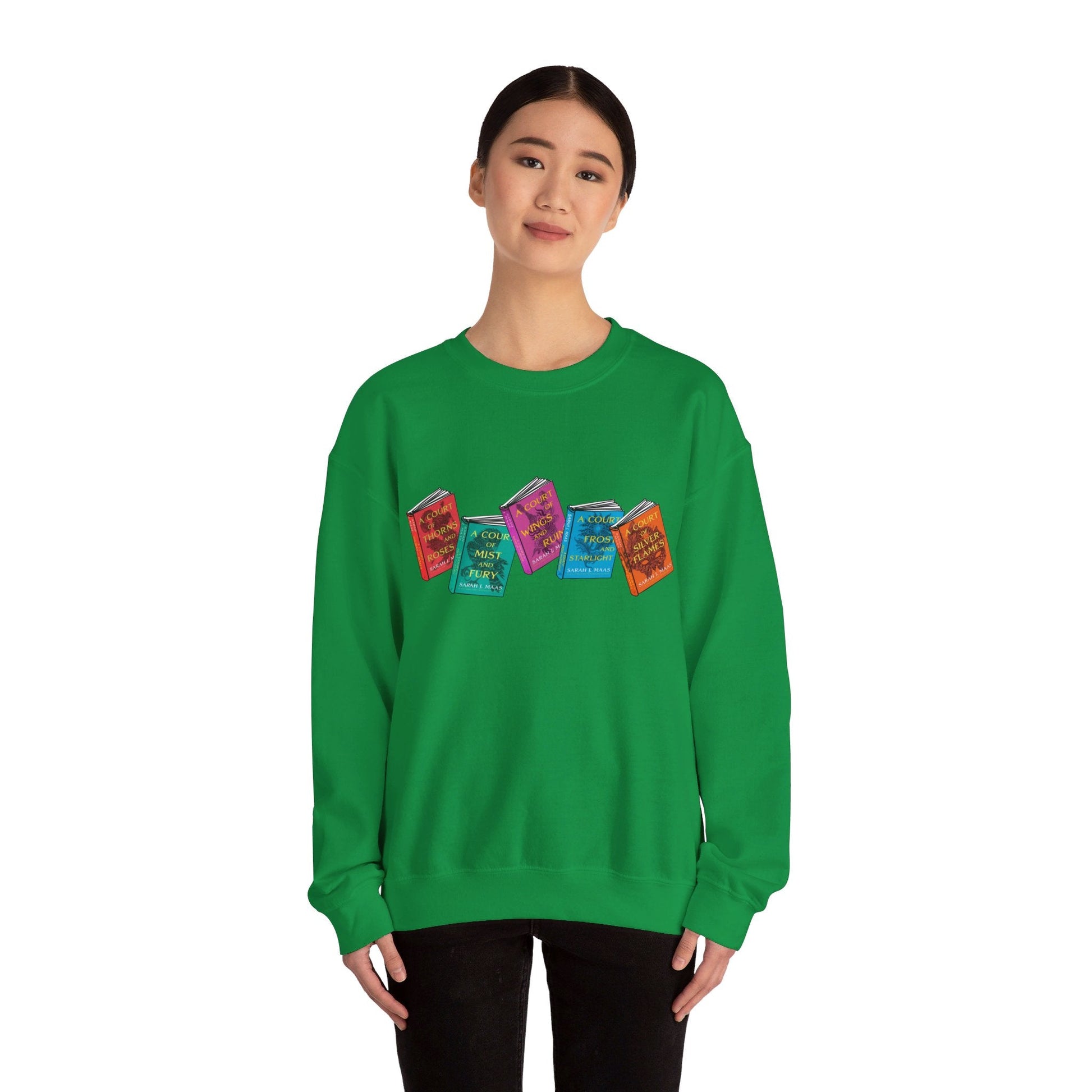 ACOTAR Series Books Crewneck Sweatshirt - Awfullynerdy.co