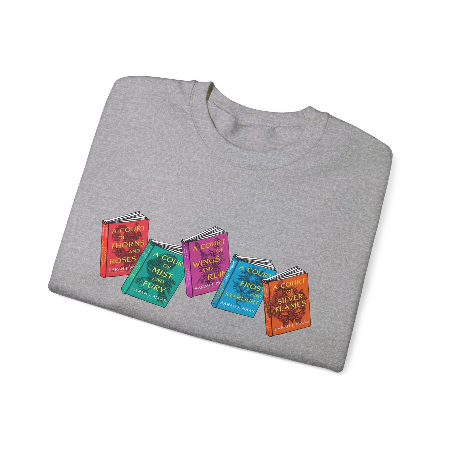 ACOTAR Series Books Crewneck Sweatshirt - Awfullynerdy.co