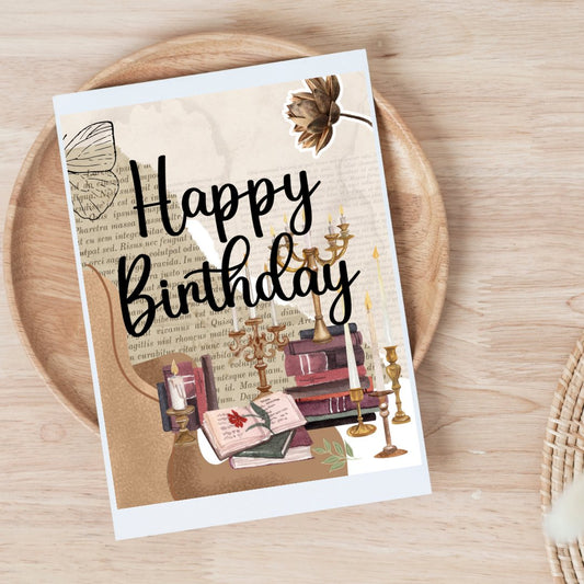 Aesthetic Birthday Card - Awfullynerdy.co