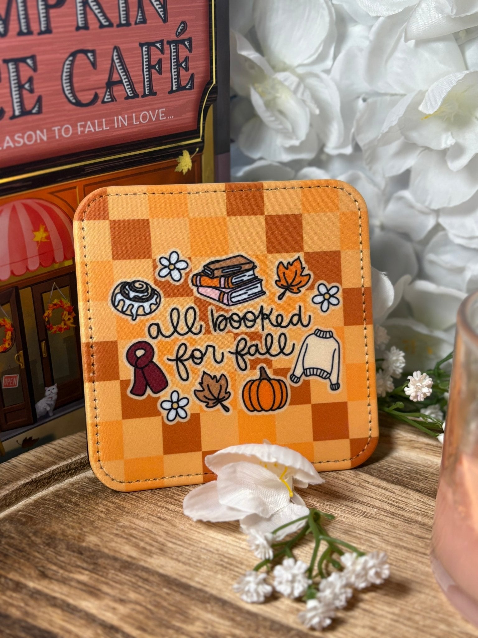 All Booked for Fall Coaster - ONE Coaster - Awfullynerdy.co