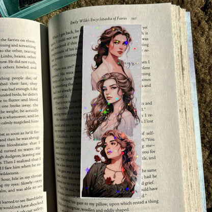 Archeron Sisters Laminated Cardstock Bookmark - Awfullynerdy.co