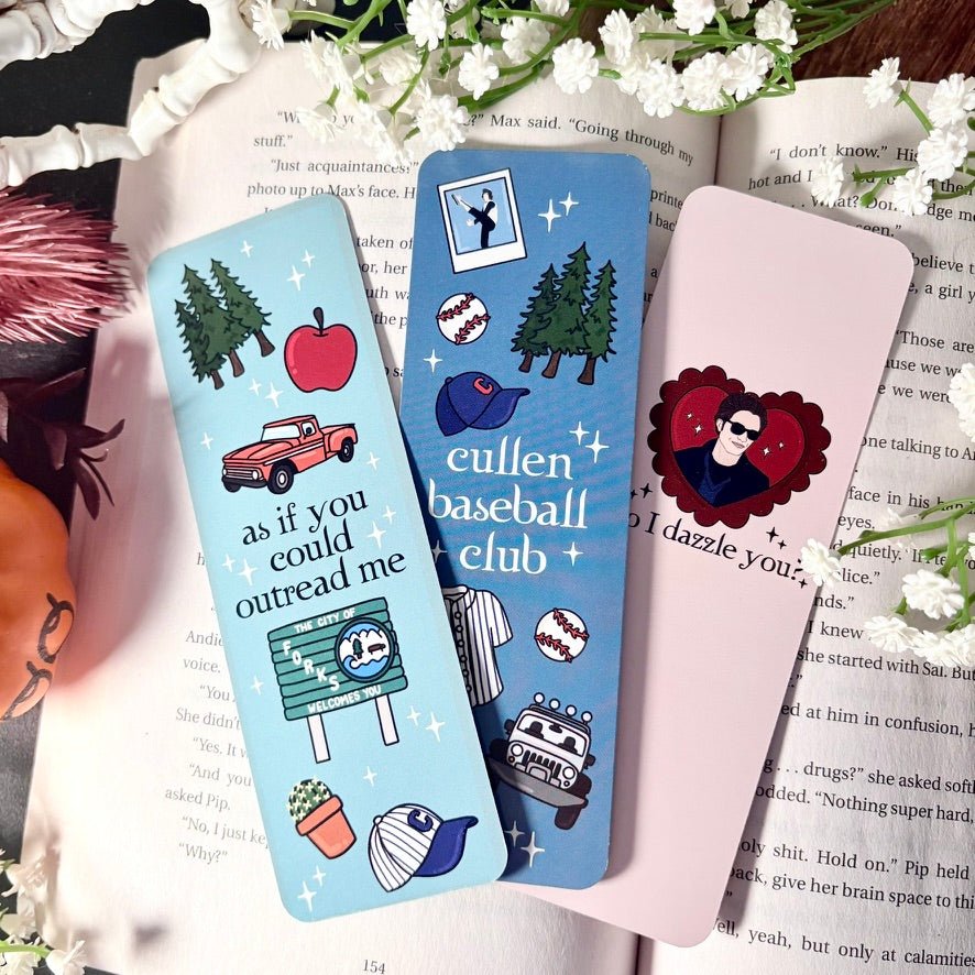 As If You Could Outread Me Dual - Sided Cardstock Bookmark - Awfullynerdy.co