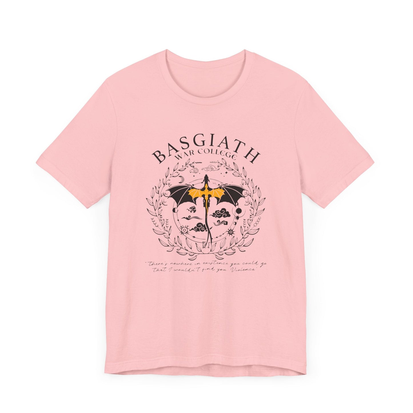 Basgiath War College Jersey Short Sleeve Cotton Tee - Awfullynerdy.co