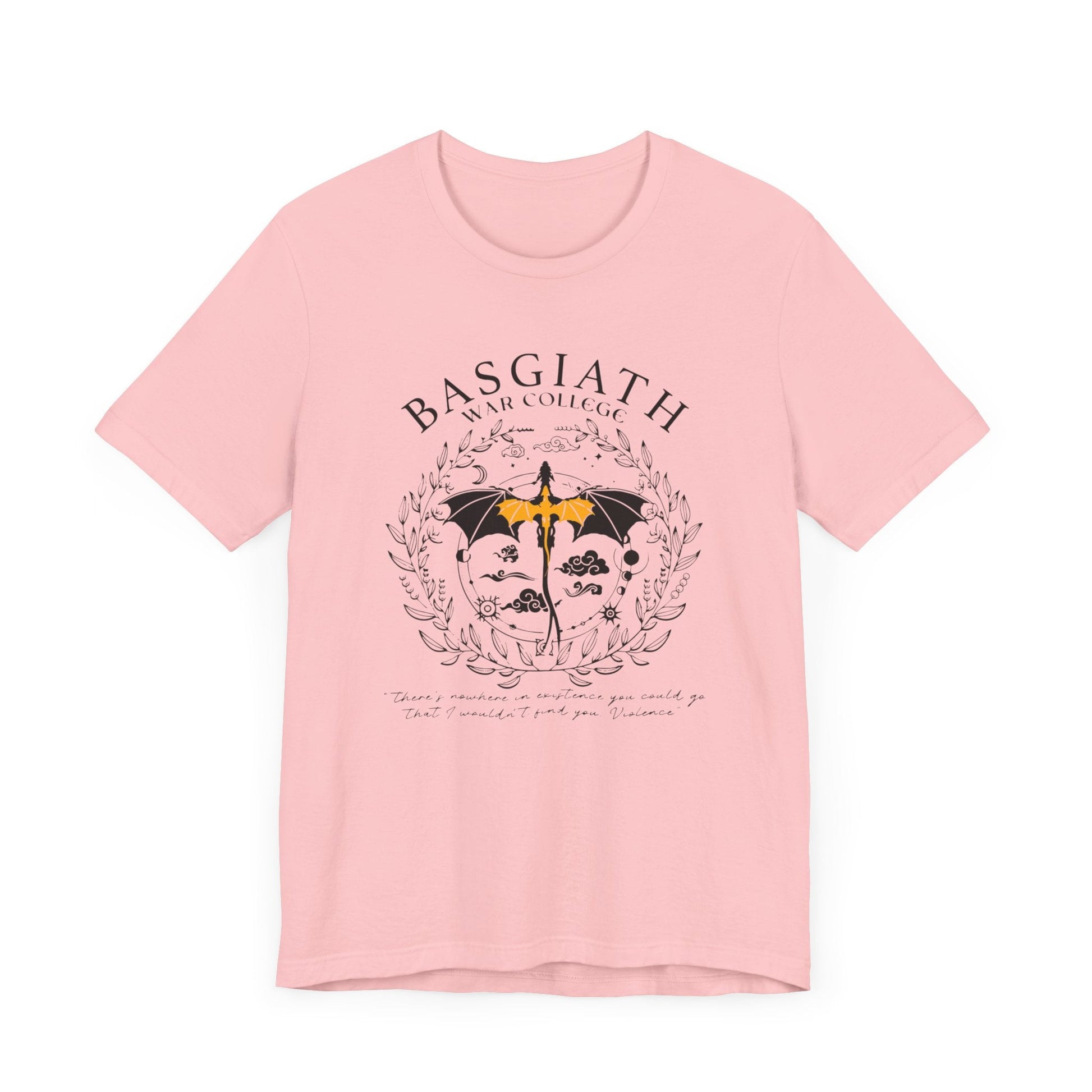 Basgiath War College Jersey Short Sleeve Cotton Tee - Awfullynerdy.co