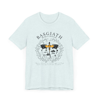 Basgiath War College Jersey Short Sleeve Cotton Tee - Awfullynerdy.co