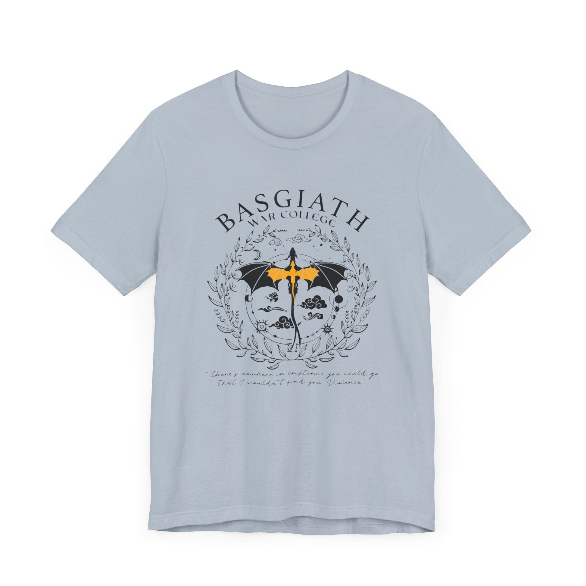 Basgiath War College Jersey Short Sleeve Cotton Tee - Awfullynerdy.co