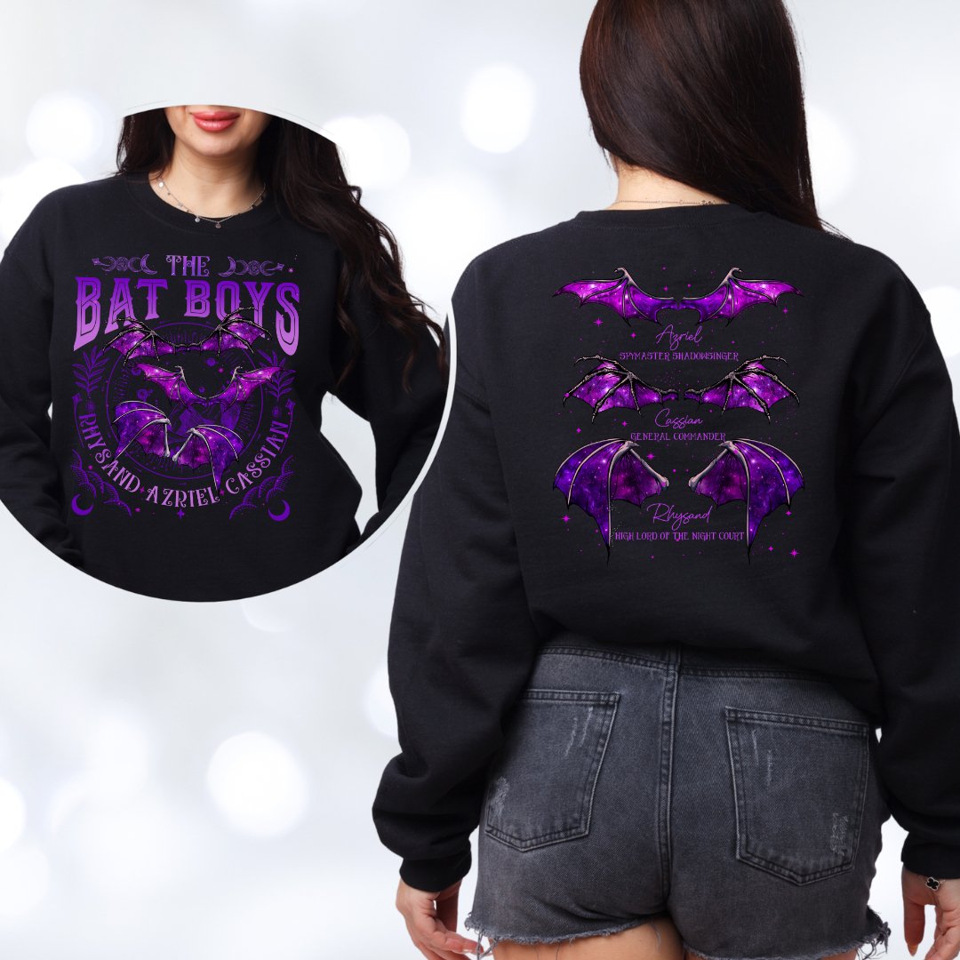 Bat Boys ACOTAR Heavy Blend™ Crewneck Sweatshirt - Awfullynerdy.co