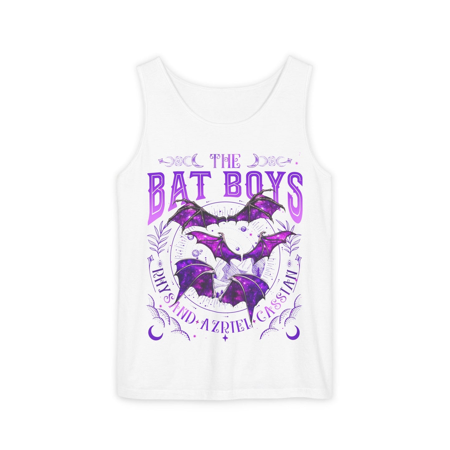 Bat Boys Comfort Colors Garment - Dyed Tank Top - Awfullynerdy.co