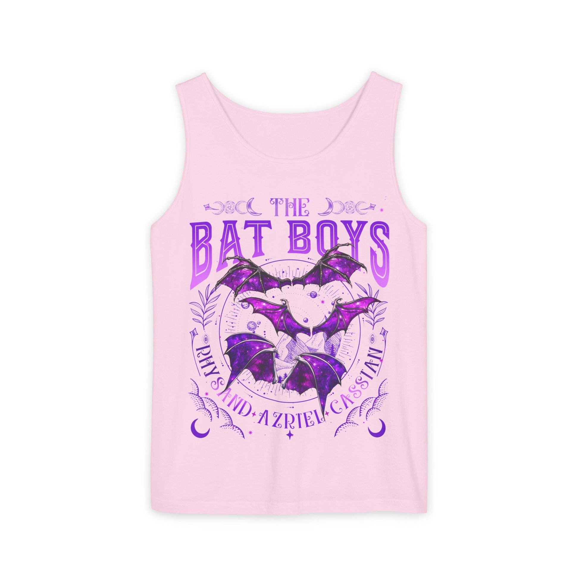 Bat Boys Comfort Colors Garment - Dyed Tank Top - Awfullynerdy.co