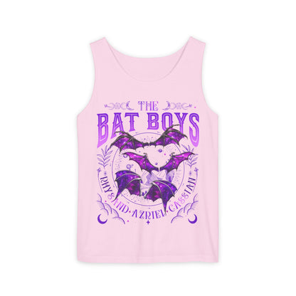 Bat Boys Comfort Colors Garment - Dyed Tank Top - Awfullynerdy.co