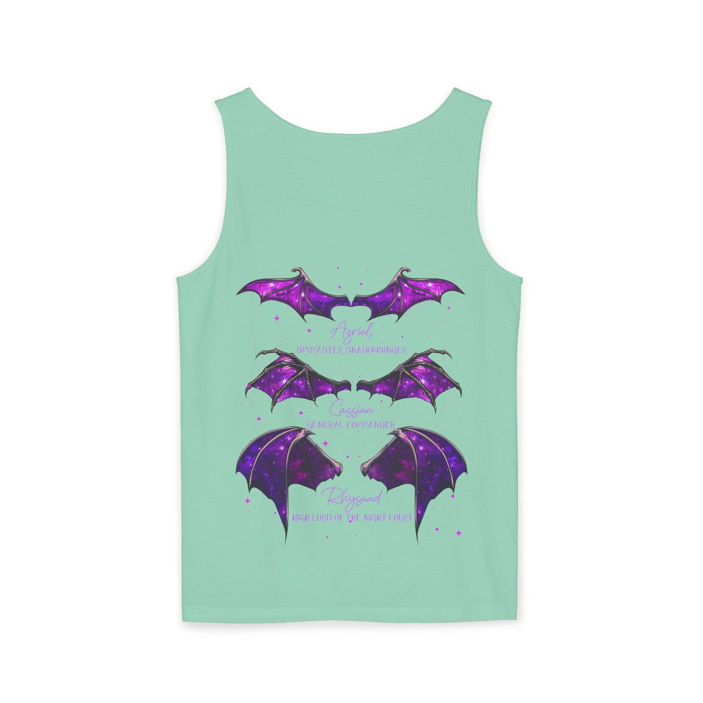 Bat Boys Comfort Colors Garment - Dyed Tank Top - Awfullynerdy.co