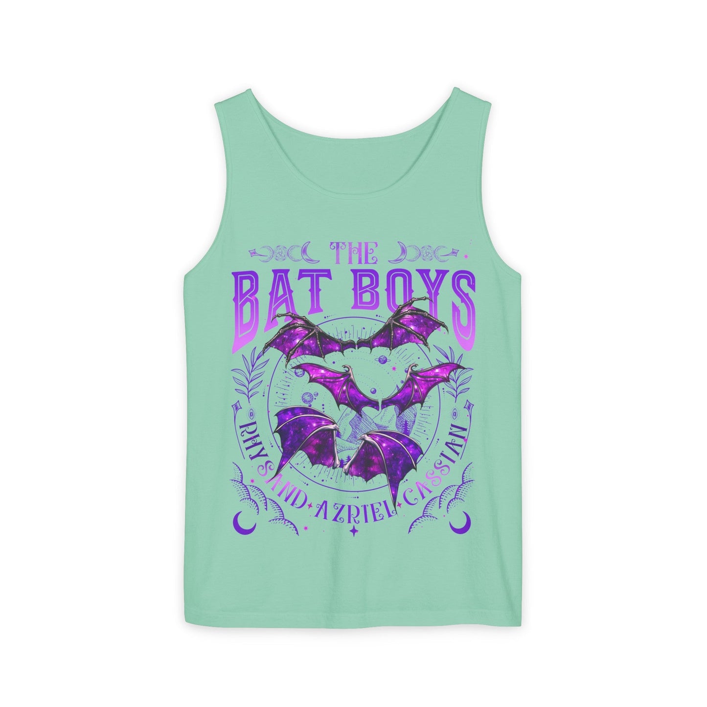 Bat Boys Comfort Colors Garment - Dyed Tank Top - Awfullynerdy.co