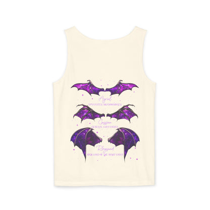 Bat Boys Comfort Colors Garment - Dyed Tank Top - Awfullynerdy.co