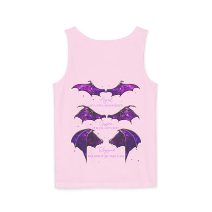 Bat Boys Comfort Colors Garment - Dyed Tank Top - Awfullynerdy.co