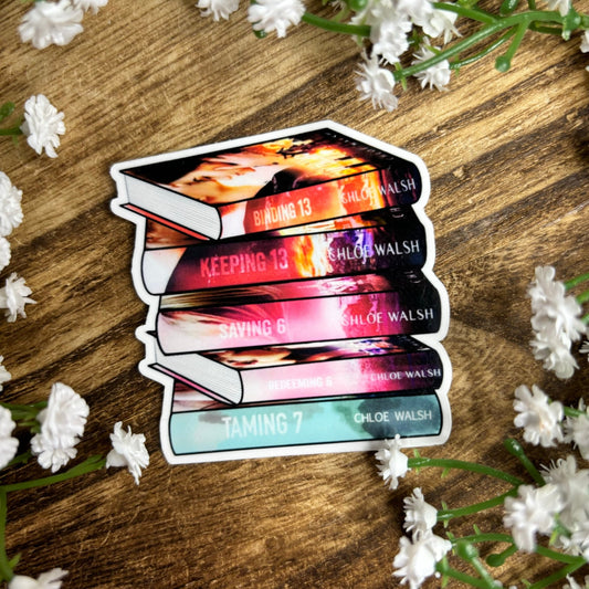 Binding 13 Boys of Tommen Series Sticker - Awfullynerdy.co