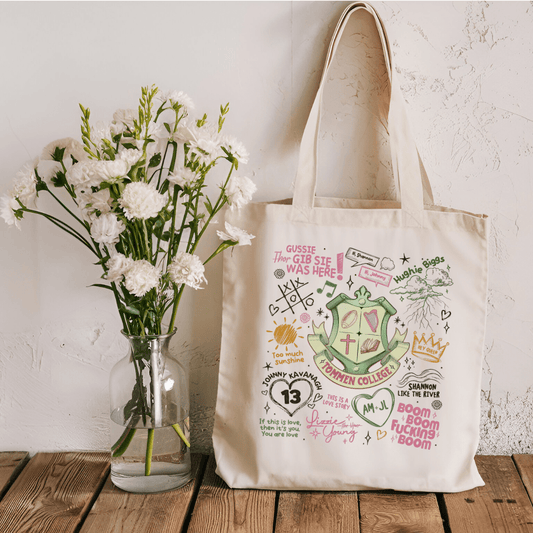 Binding 13 Inspired Sublimated Canvas Tote Bag - Awfullynerdy.co