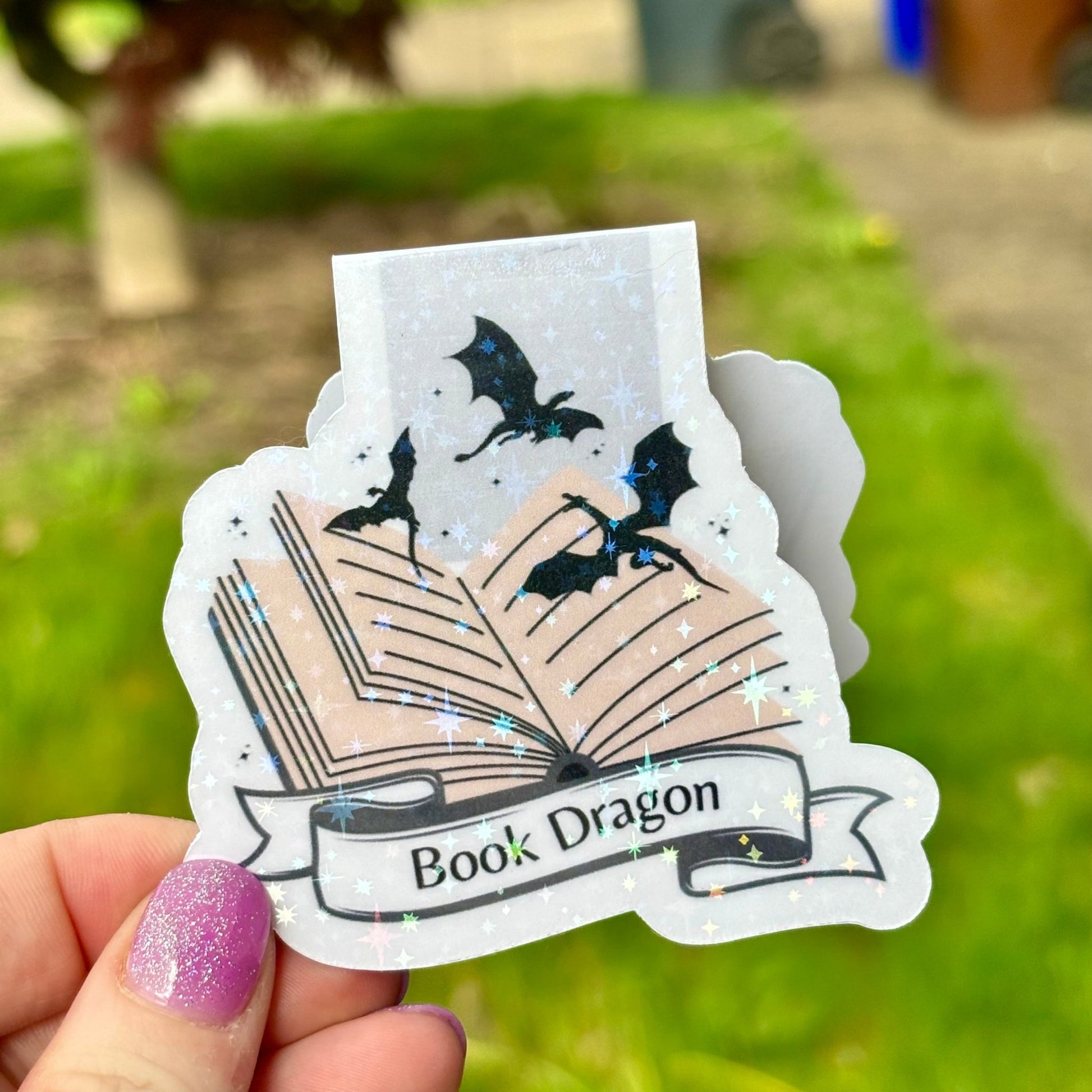 Book Dragon Magnetic Bookmark - Awfullynerdy.co