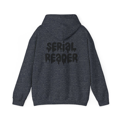 Bookish & Serial Reader Unisex Hoodie | Cozy Sweatshirt for Book Lovers - Awfullynerdy.co