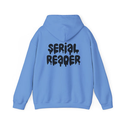 Bookish & Serial Reader Unisex Hoodie | Cozy Sweatshirt for Book Lovers - Awfullynerdy.co