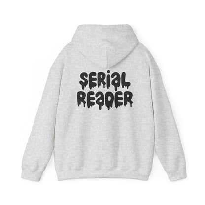 Bookish & Serial Reader Unisex Hoodie | Cozy Sweatshirt for Book Lovers - Awfullynerdy.co