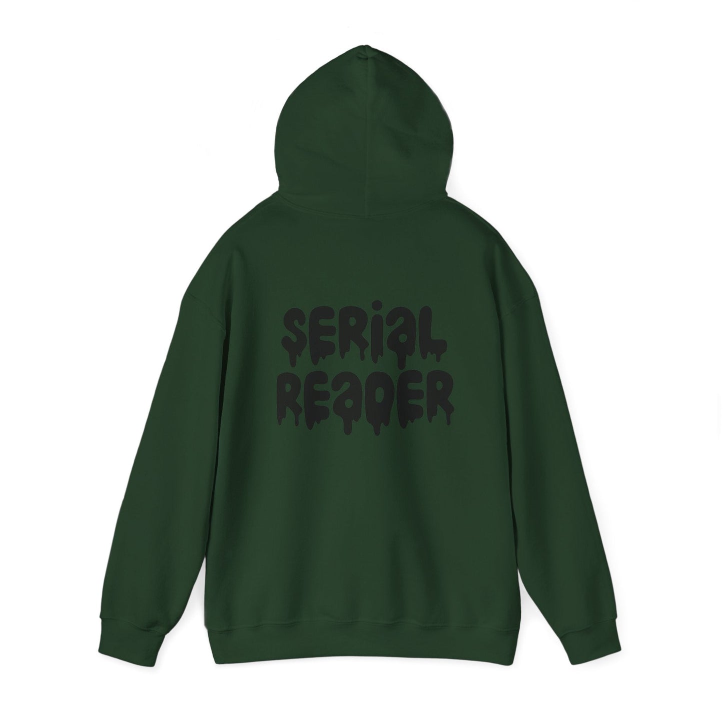 Bookish & Serial Reader Unisex Hoodie | Cozy Sweatshirt for Book Lovers - Awfullynerdy.co