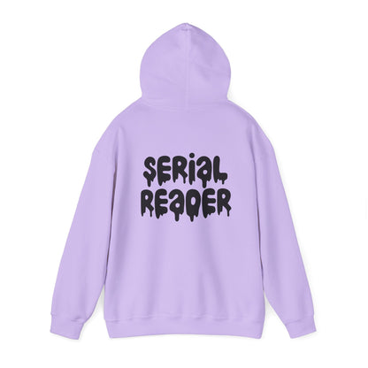 Bookish & Serial Reader Unisex Hoodie | Cozy Sweatshirt for Book Lovers - Awfullynerdy.co