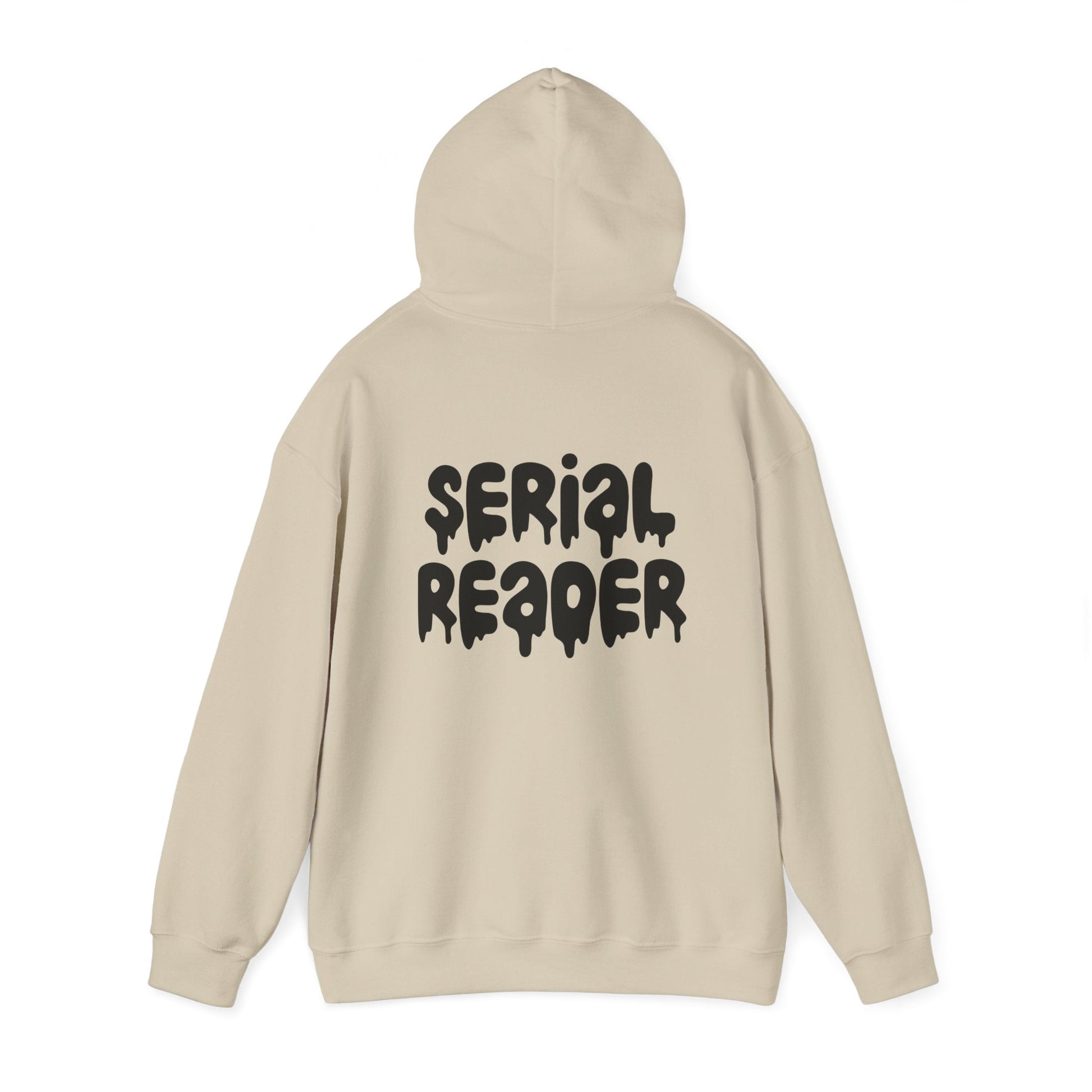 Bookish & Serial Reader Unisex Hoodie | Cozy Sweatshirt for Book Lovers - Awfullynerdy.co