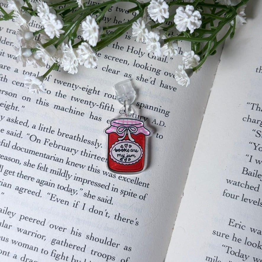 Books are my Jam USB - C Kindle Charm - Awfullynerdy.co