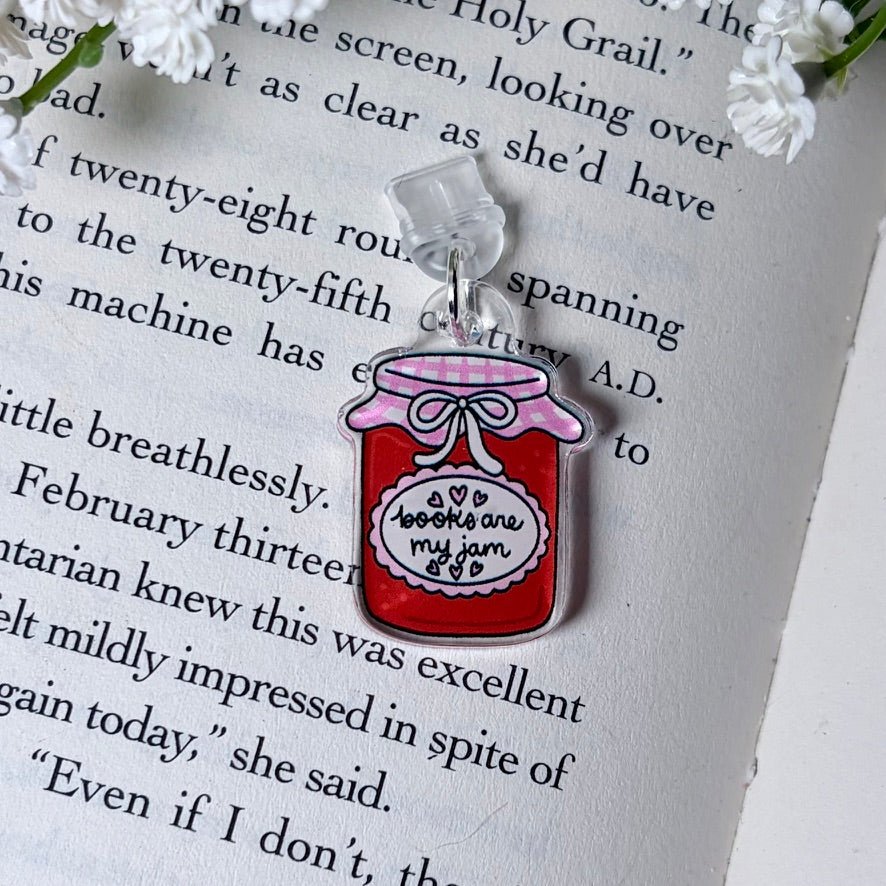 Books are my Jam USB - C Kindle Charm - Awfullynerdy.co