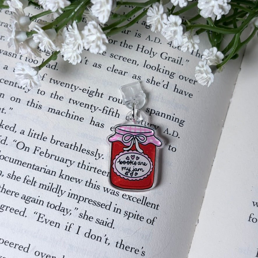 Books are my Jam USB - C Kindle Charm - Awfullynerdy.co