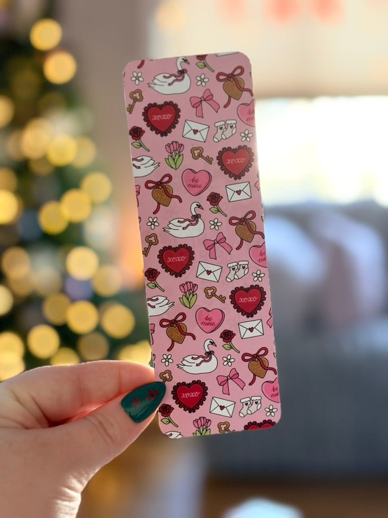 Books are the Key to My Heart Dual - Sided Matte Cardstock Bookmark - Awfullynerdy.co