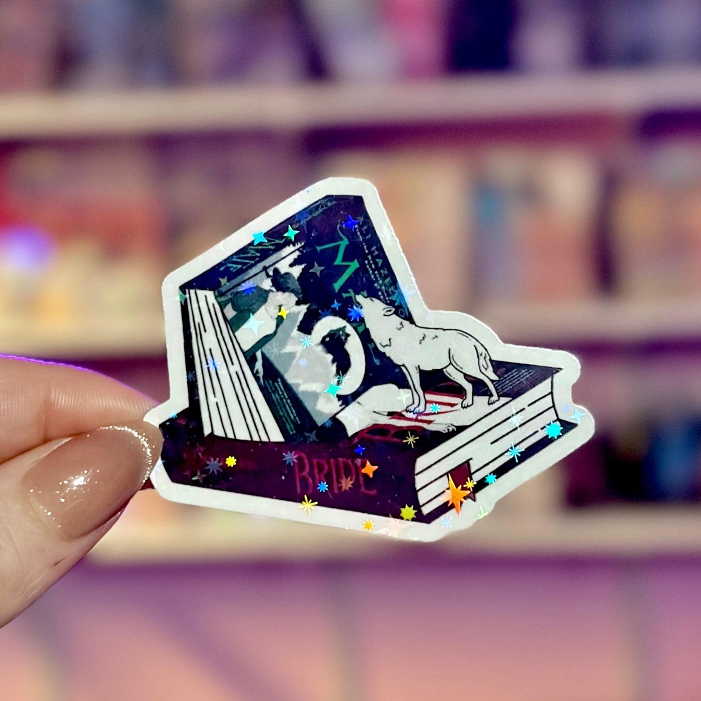 Bride Series Books Sticker - Awfullynerdy.co