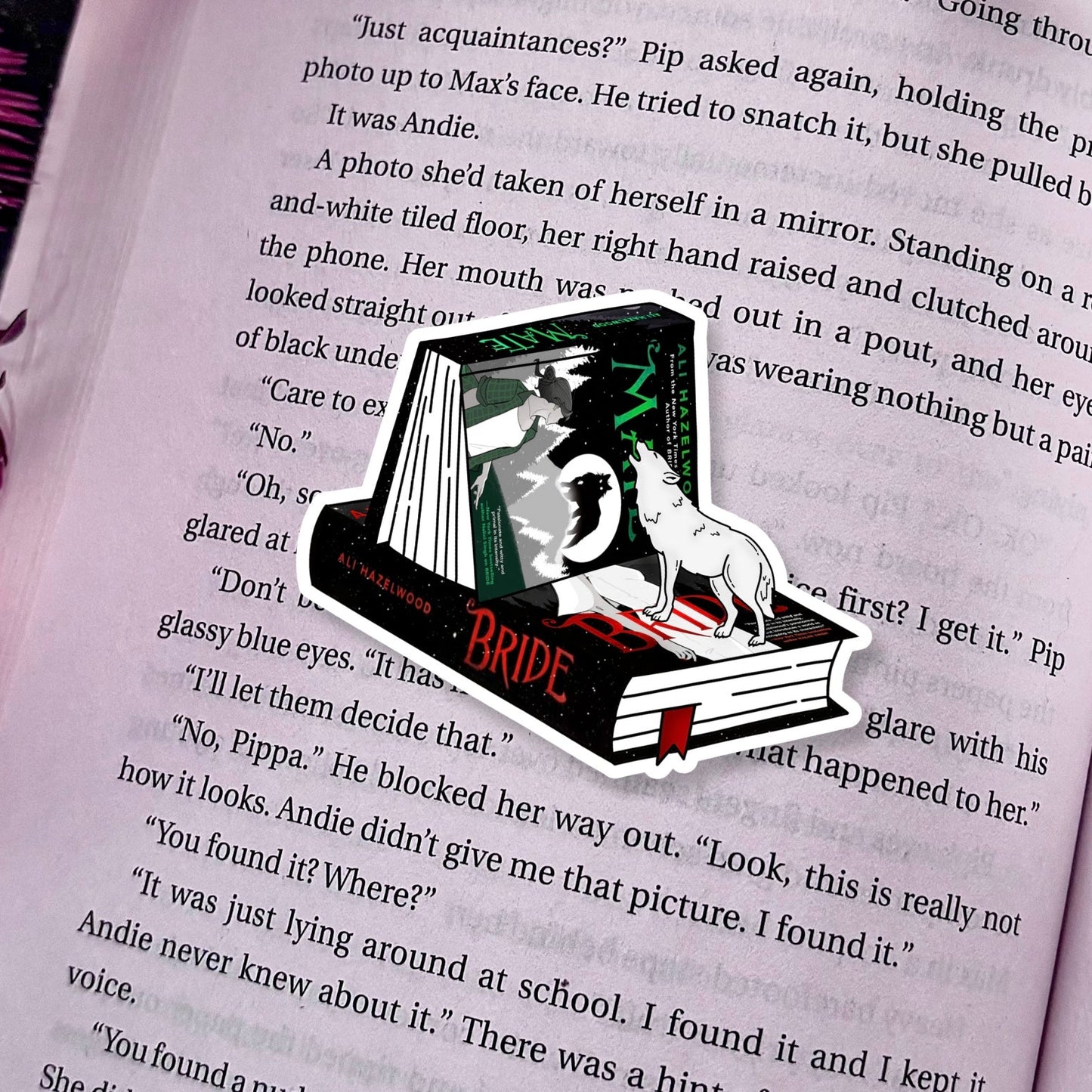 Bride Series Books Sticker - Awfullynerdy.co