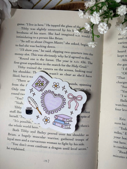 Bridgerton Inspired Dearest Gentle Reader Sticker - Awfullynerdy.co