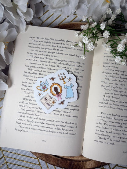 Bridgerton Inspired Lady Whistledown Sticker - Awfullynerdy.co