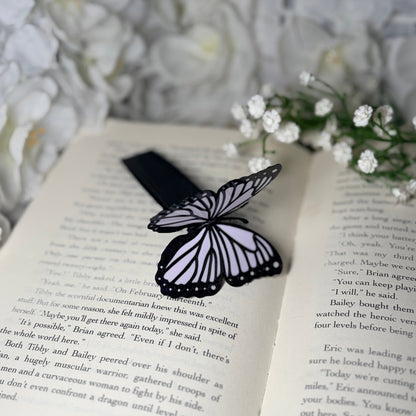 Butterfly Bookmark | 3D Printed Butterfly Bookmark | Sparkle Finish | Foldable Book Lover Gift - Awfullynerdy.co