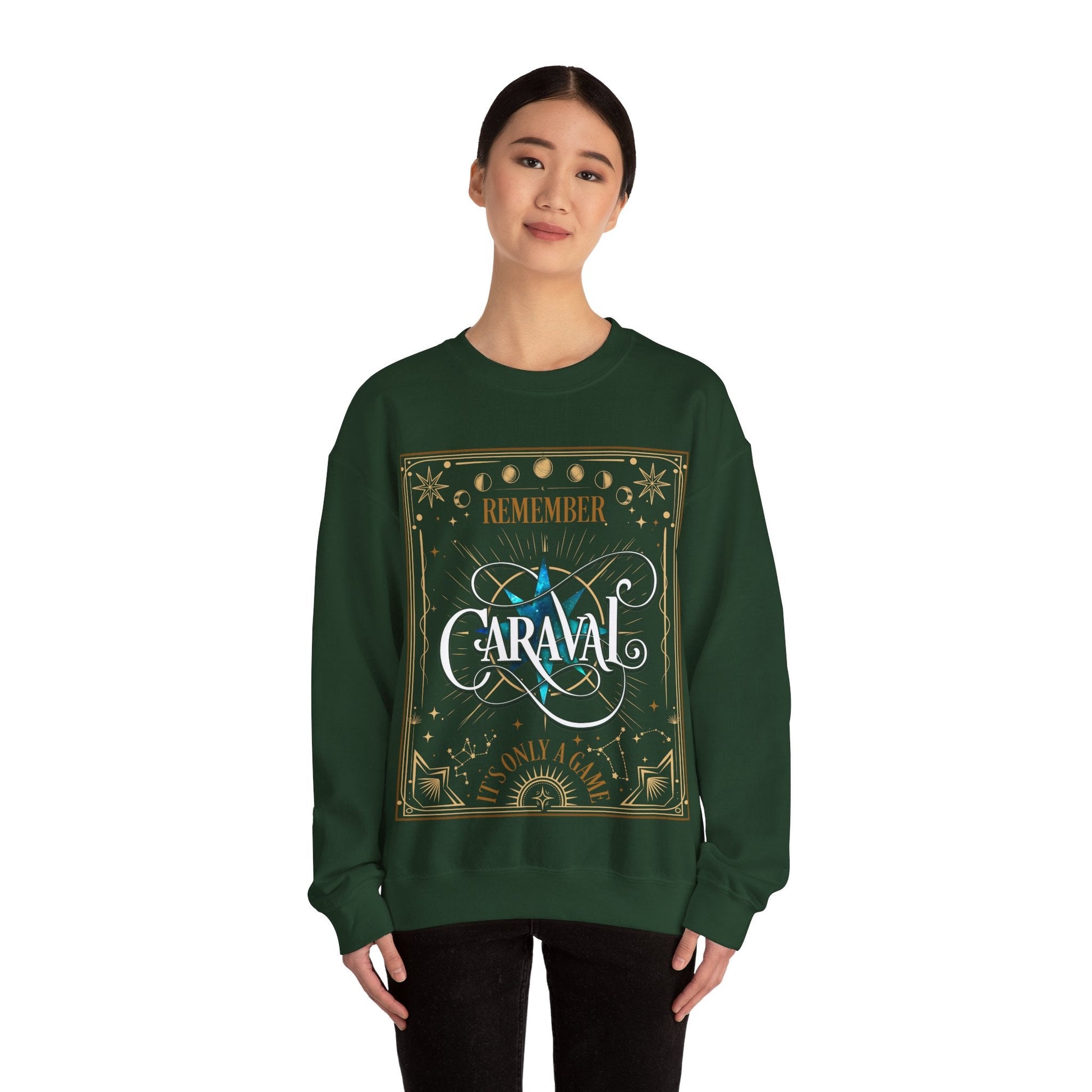 Caraval Dual - Sided Heavy Blend™ Crewneck Sweatshirt - Awfullynerdy.co