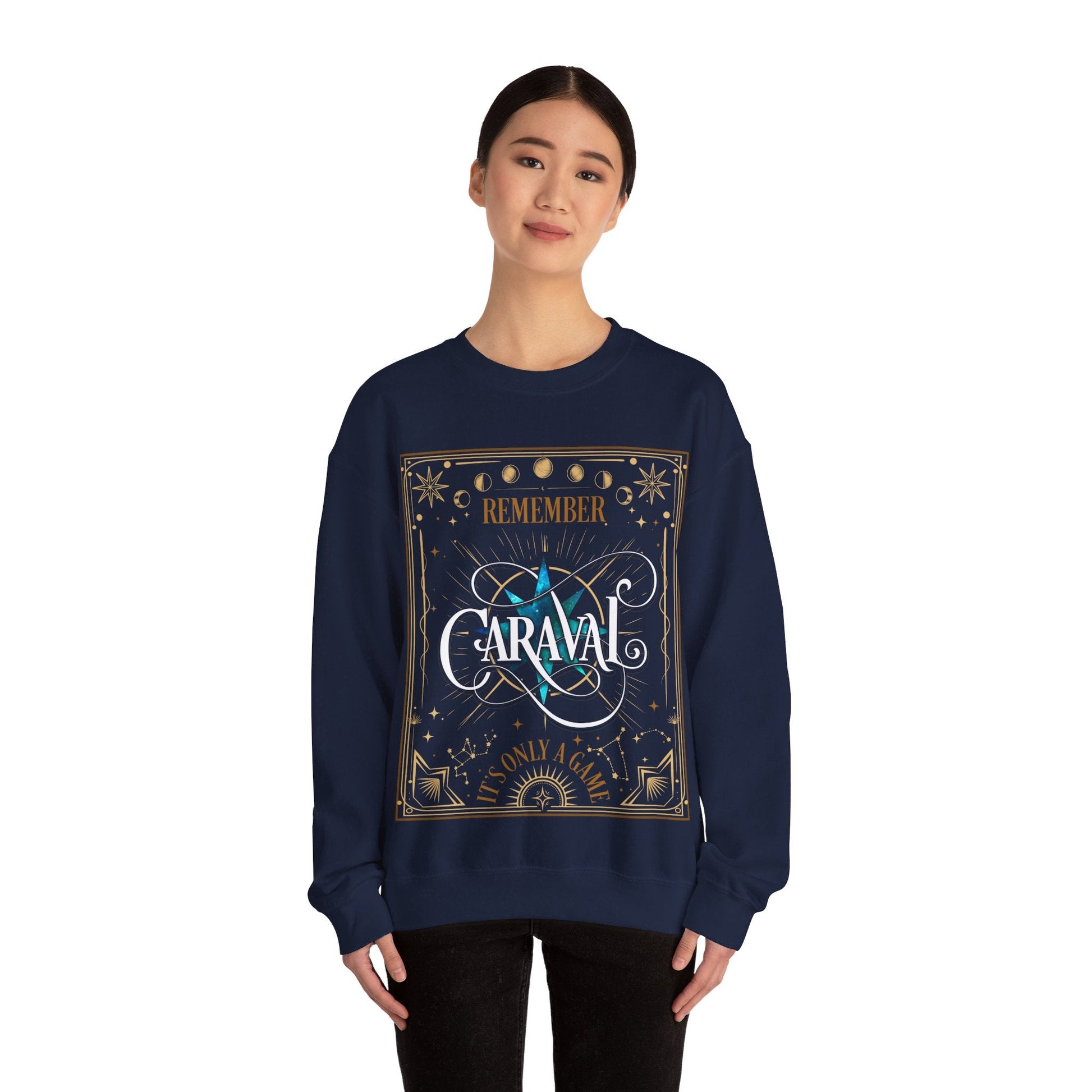 Caraval Dual - Sided Heavy Blend™ Crewneck Sweatshirt - Awfullynerdy.co