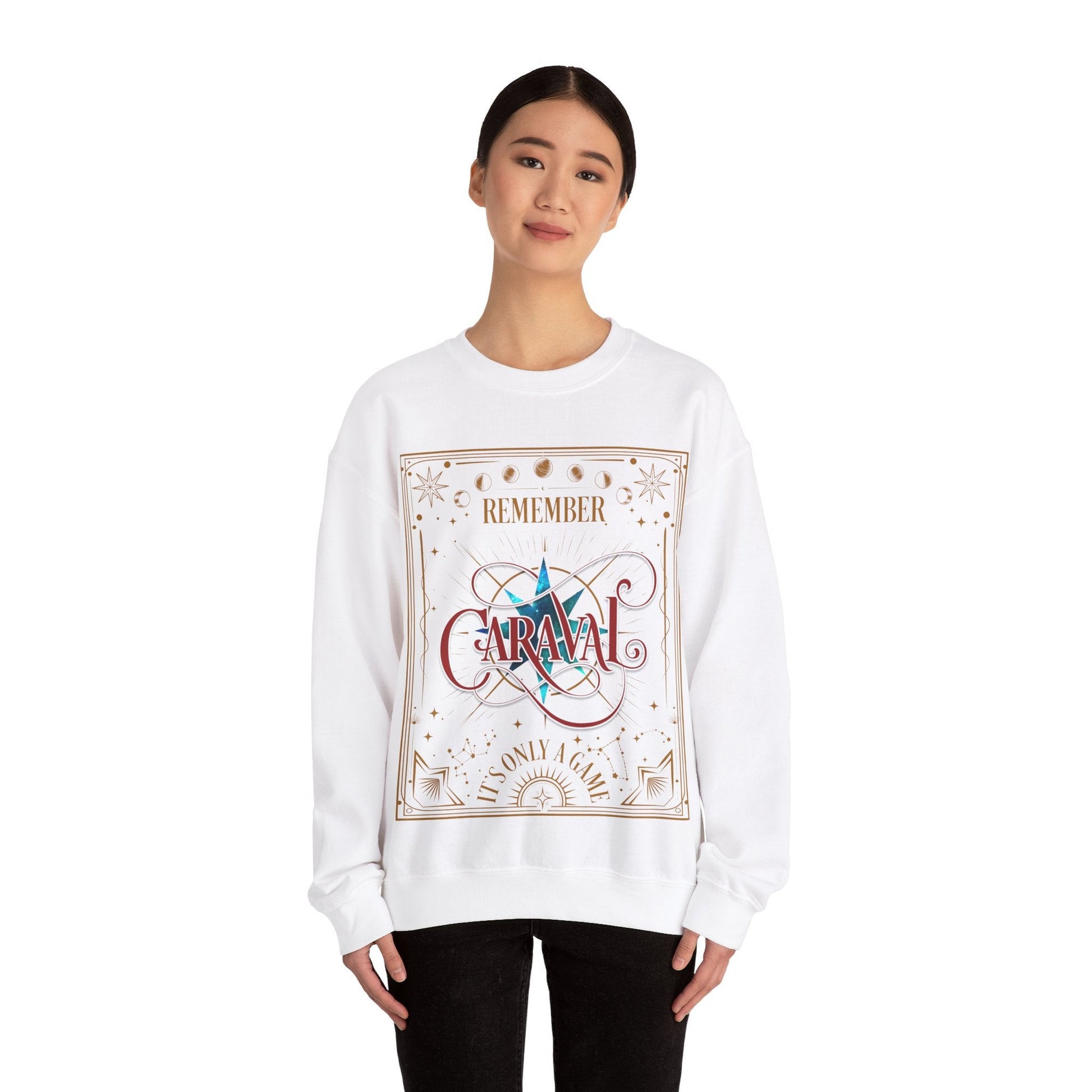 Caraval Dual - Sided Heavy Blend™ Crewneck Sweatshirt - Awfullynerdy.co