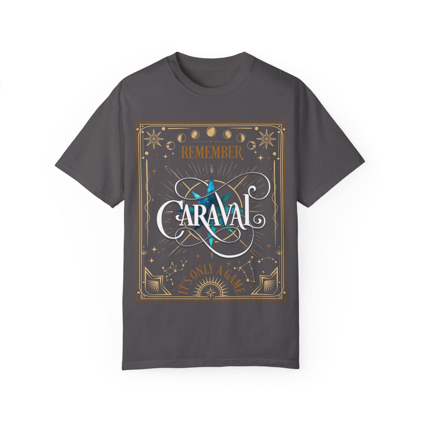 Caraval - Inspired Unisex T-Shirt, Nostalgic Graphic Tee, Literary Apparel, Gift for Readers, Comfort Colors - Awfullynerdy.co