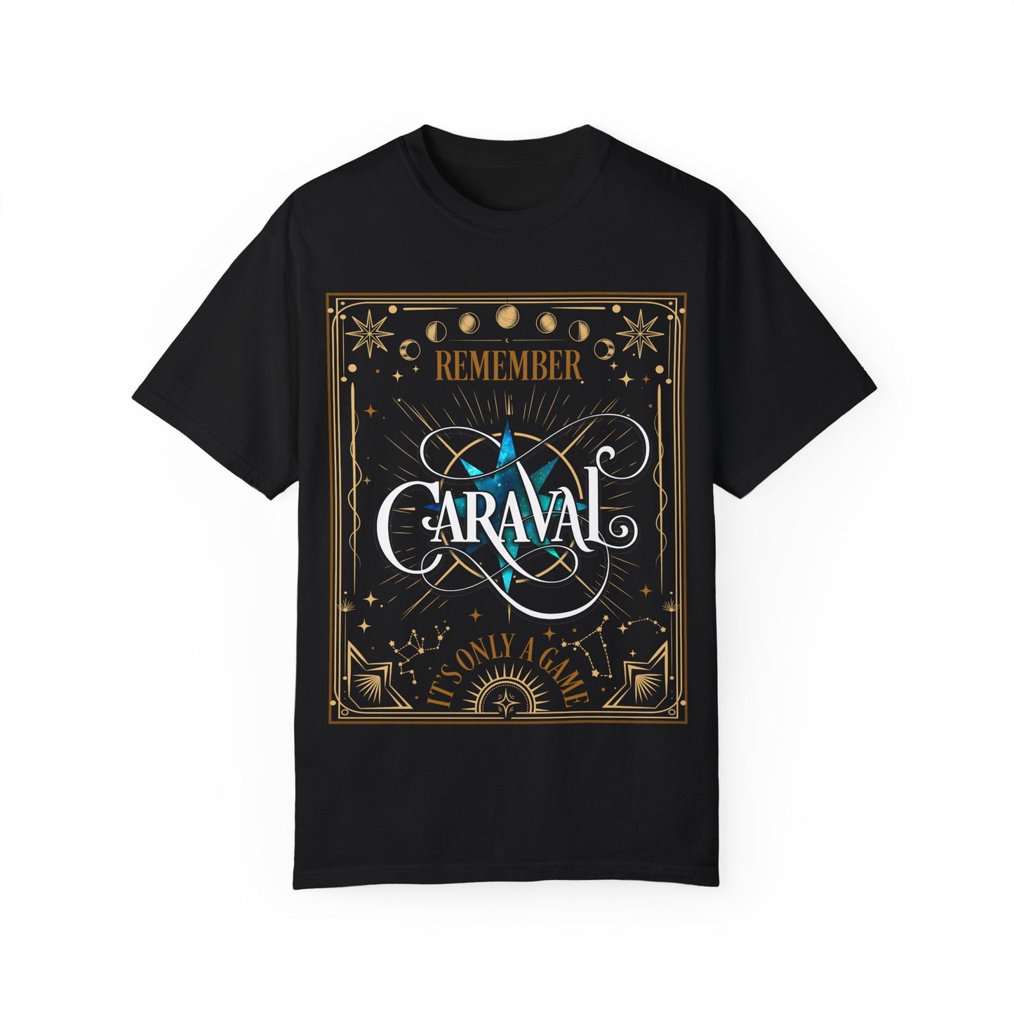 Caraval - Inspired Unisex T-Shirt, Nostalgic Graphic Tee, Literary Apparel, Gift for Readers, Comfort Colors - Awfullynerdy.co