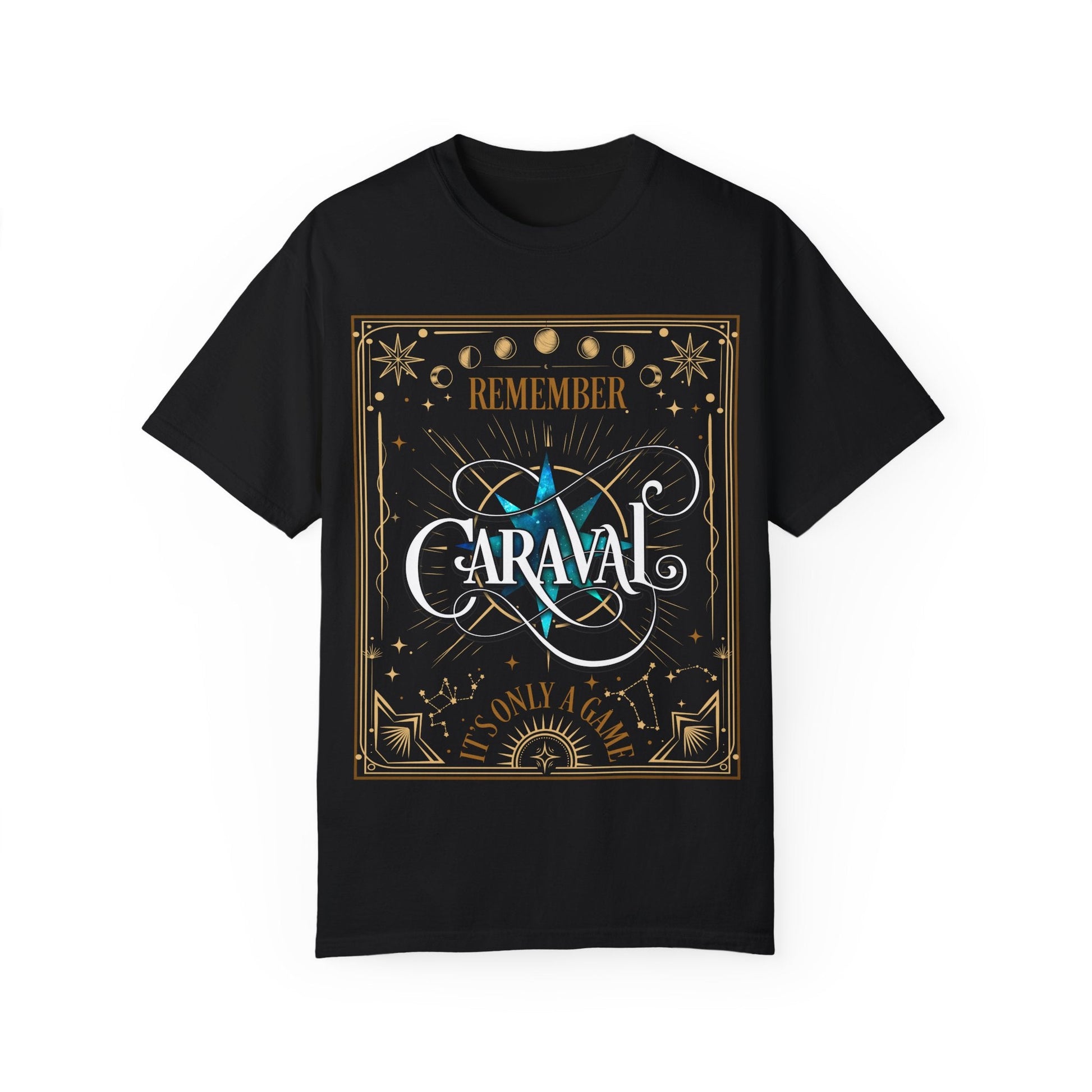 Caraval - Inspired Unisex T-Shirt, Nostalgic Graphic Tee, Literary Apparel, Gift for Readers, Comfort Colors - Awfullynerdy.co