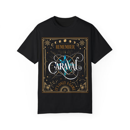 Caraval - Inspired Unisex T-Shirt, Nostalgic Graphic Tee, Literary Apparel, Gift for Readers, Comfort Colors - Awfullynerdy.co