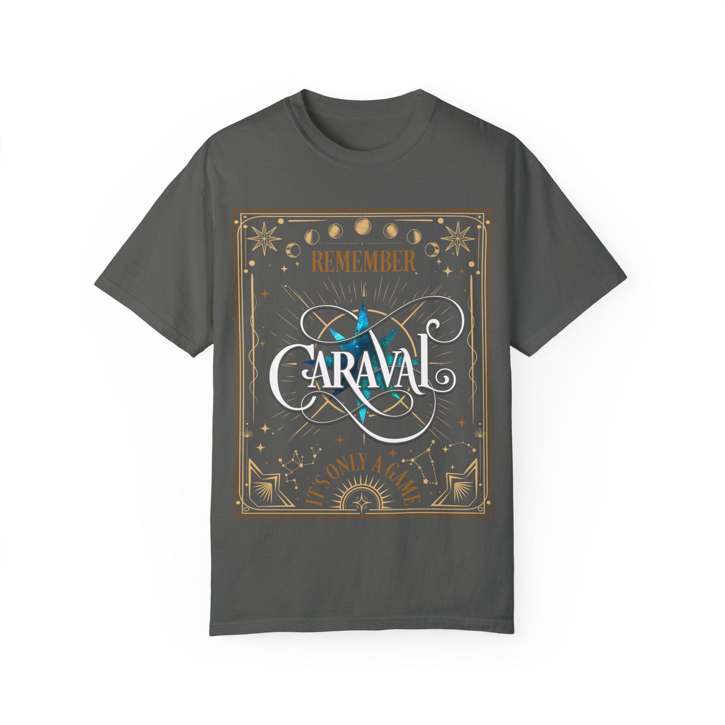 Caraval - Inspired Unisex T-Shirt, Nostalgic Graphic Tee, Literary Apparel, Gift for Readers, Comfort Colors - Awfullynerdy.co