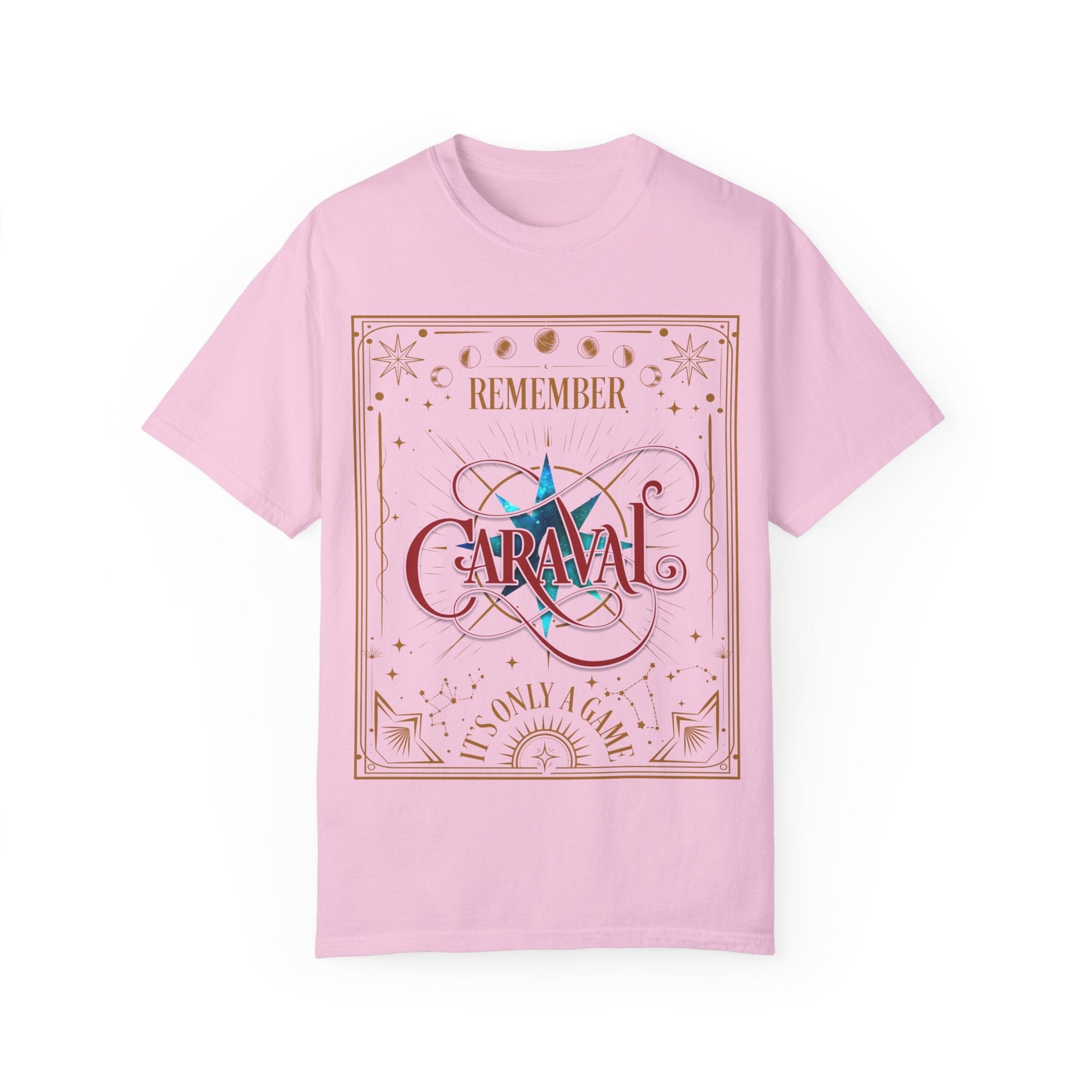 Caraval - Inspired Unisex T-Shirt, Nostalgic Graphic Tee, Literary Apparel, Gift for Readers, Comfort Colors - Awfullynerdy.co