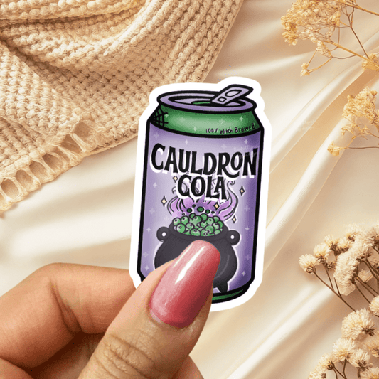 Cauldron Cola Sticker - Awfullynerdy.co