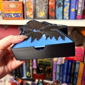 Celestial Wolf Light Up Book Nook - Awfullynerdy.co