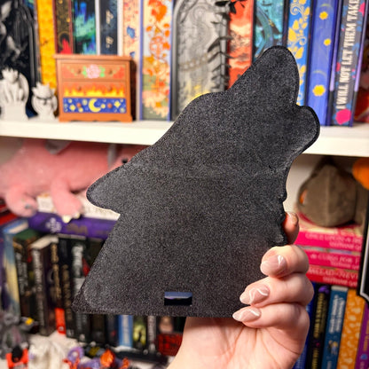 Celestial Wolf Light Up Book Nook - Awfullynerdy.co